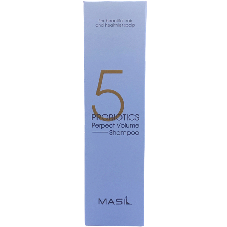Masil 5 Probiotics Perfect Volume Shampoo - Шампунь з пробіотиками для ідеального об'єму волосся, 300 мл