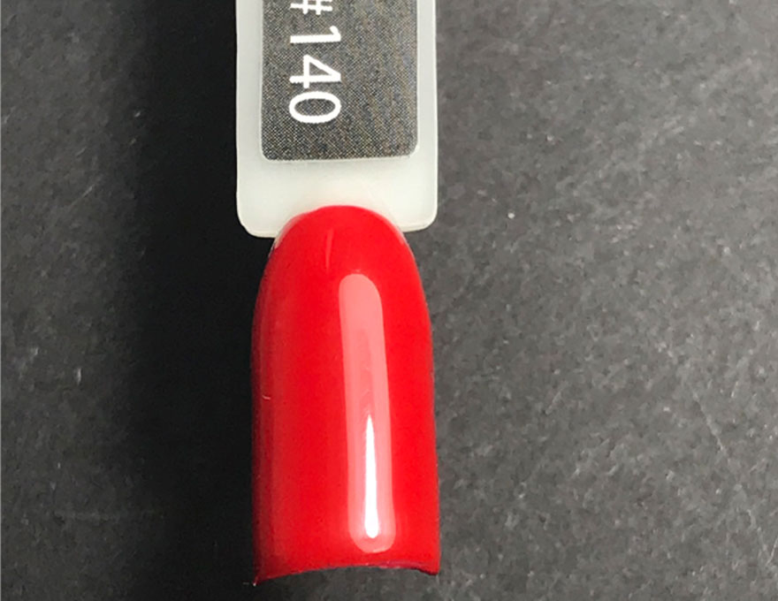 Гель-лак NUB 140 Moulin Rouge (насичений червоний, емаль), 8 мл Гель-лак NUB 140 Moulin Rouge (насичений червоний, емаль), 8 мл