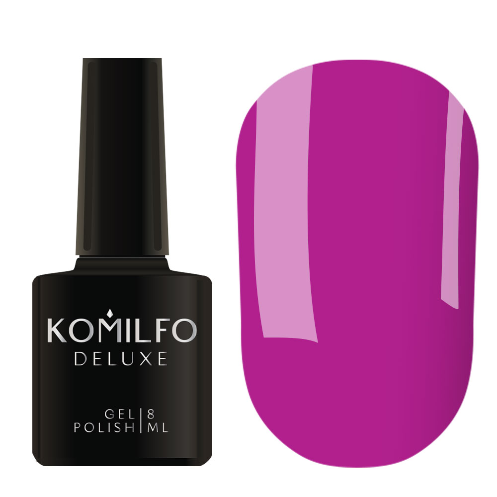 Komilfo Kaleidoscopic Collection K012 (ягодный фиолетовый, неоновый), 8 мл