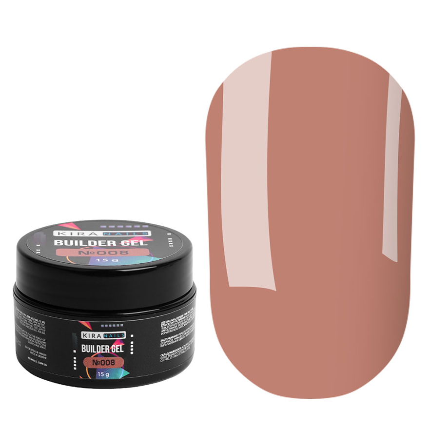 Kira Nails Builder Gel 008, 15 г Kira Nails Builder Gel 008, 15 г