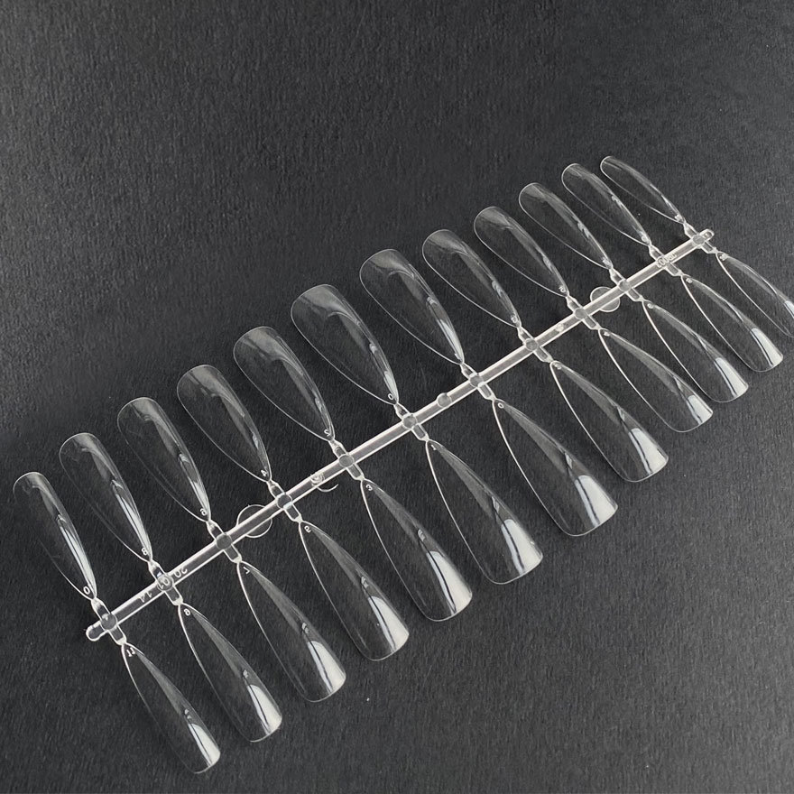Nailapex Gel tips almond №1, 24 pcs