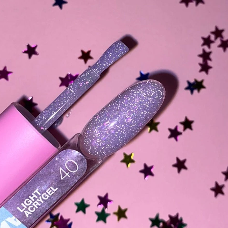 УЦЕНКА до 07.2026 LUNA Гель жидкий светоотражающий Light Acrygel №40, 13 мл