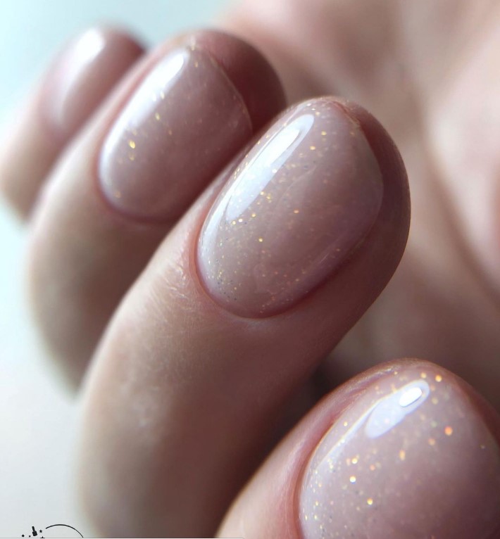 NailApex French Base FRB10 Translucent Milky Camouflage Base with Pink Shimmer, 30 ml