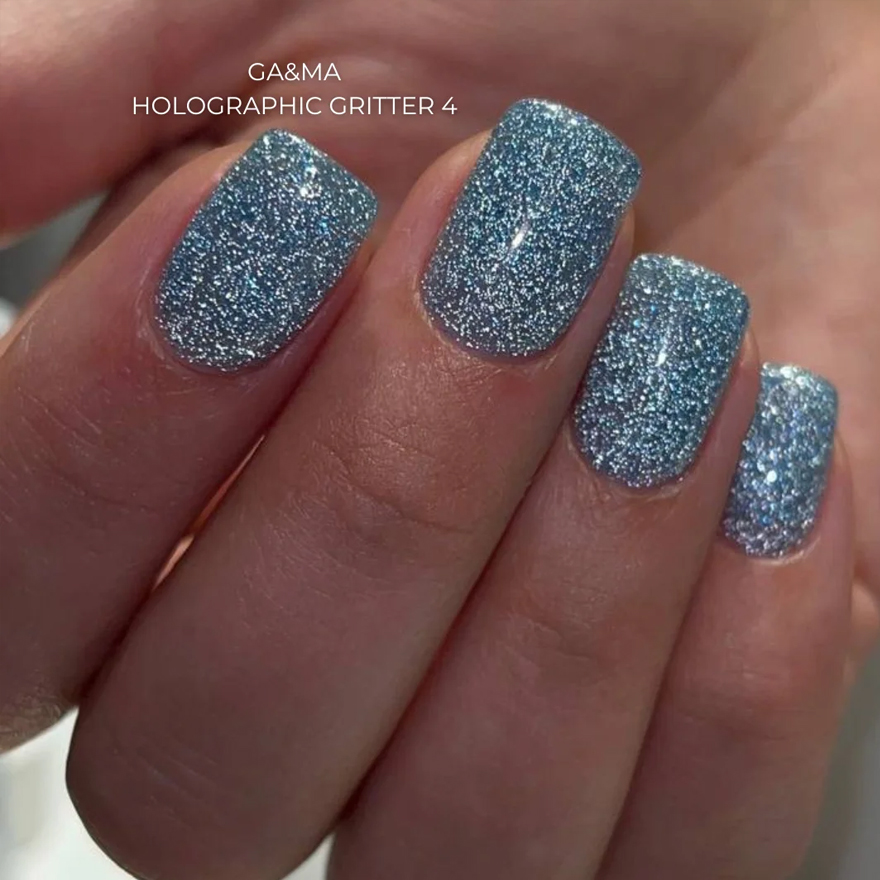 GA&MA Гель-лак Holographic glitter 004, 10 мл GA&MA Гель-лак Holographic glitter 004, 10 мл