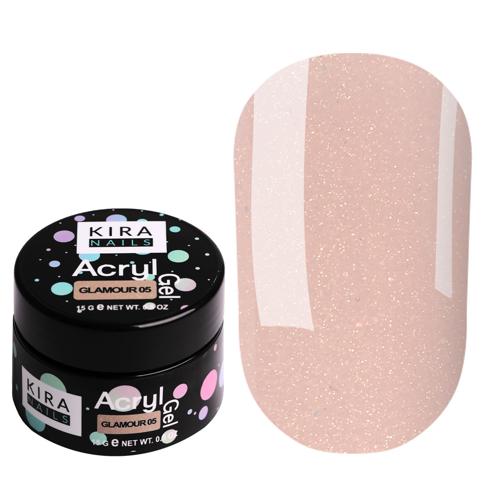 Kira Nails Acryl Gel Glamor 05, 15 g