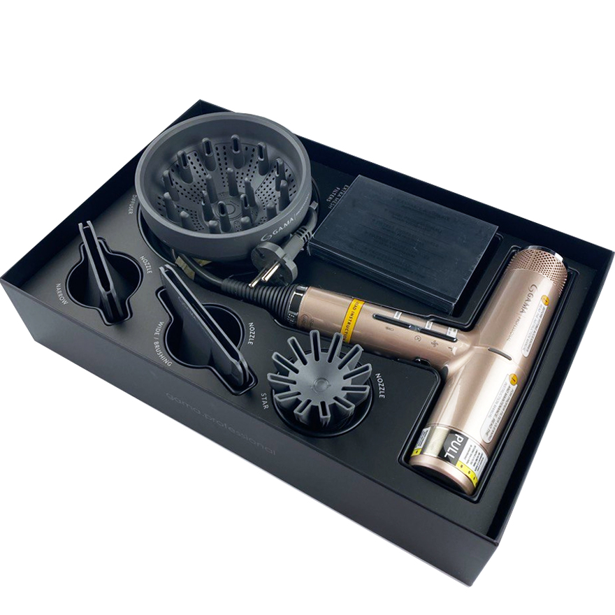 GA.MA Hairdryer IQ 2 Perfetto 1700-2000 W Gold/Rose (12 month warranty)