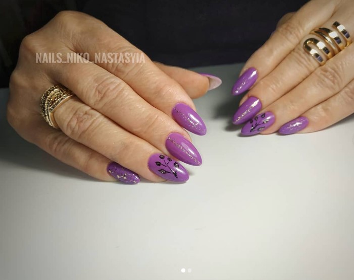 Гель-лак MOON FULL color Gel polish №662 аметистовий, 8 мл