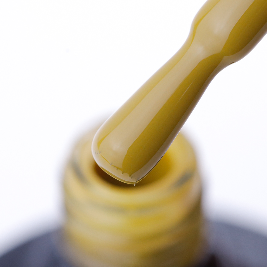 Rubber base French Roks №064 (mustard greenish), 8 ml