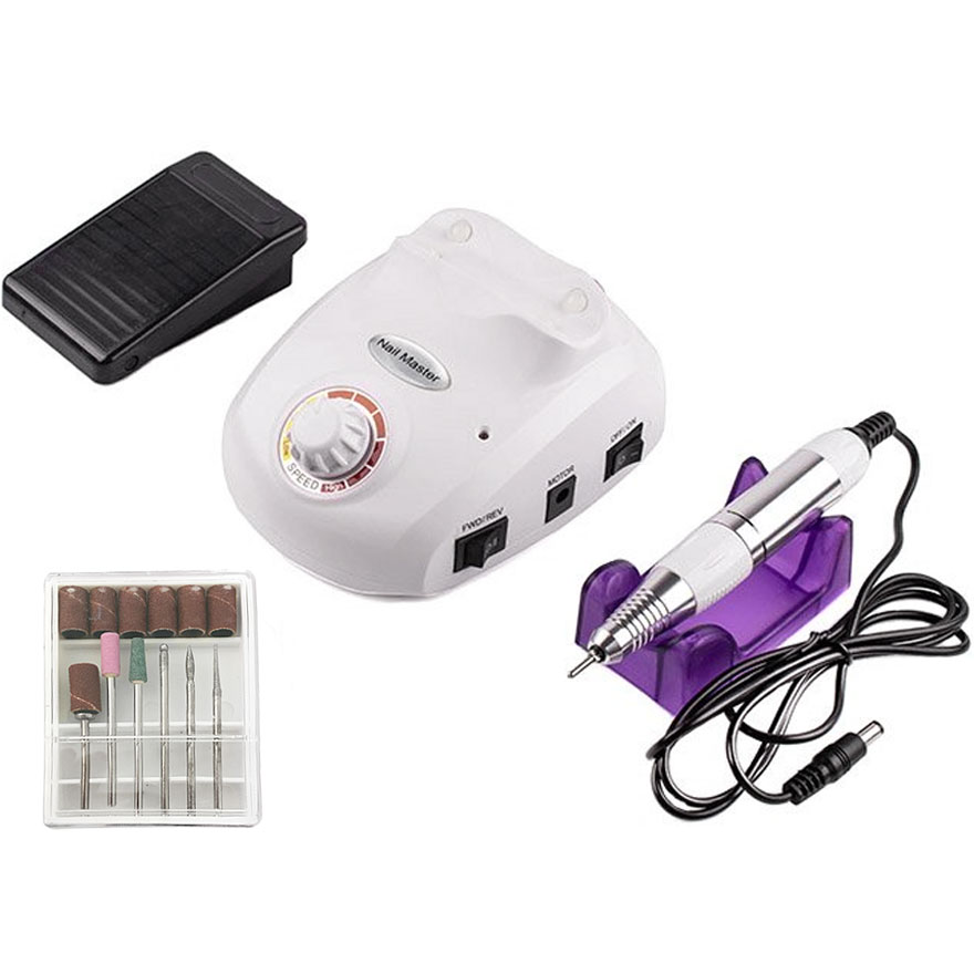 Manicure machine ZS-603 White (45W / 35000 rev.)