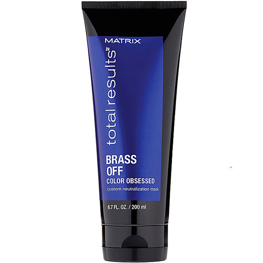 Matrix Total Results Brass Off Mask - mask for neutralizing yellowness (cold blond), 200 ml