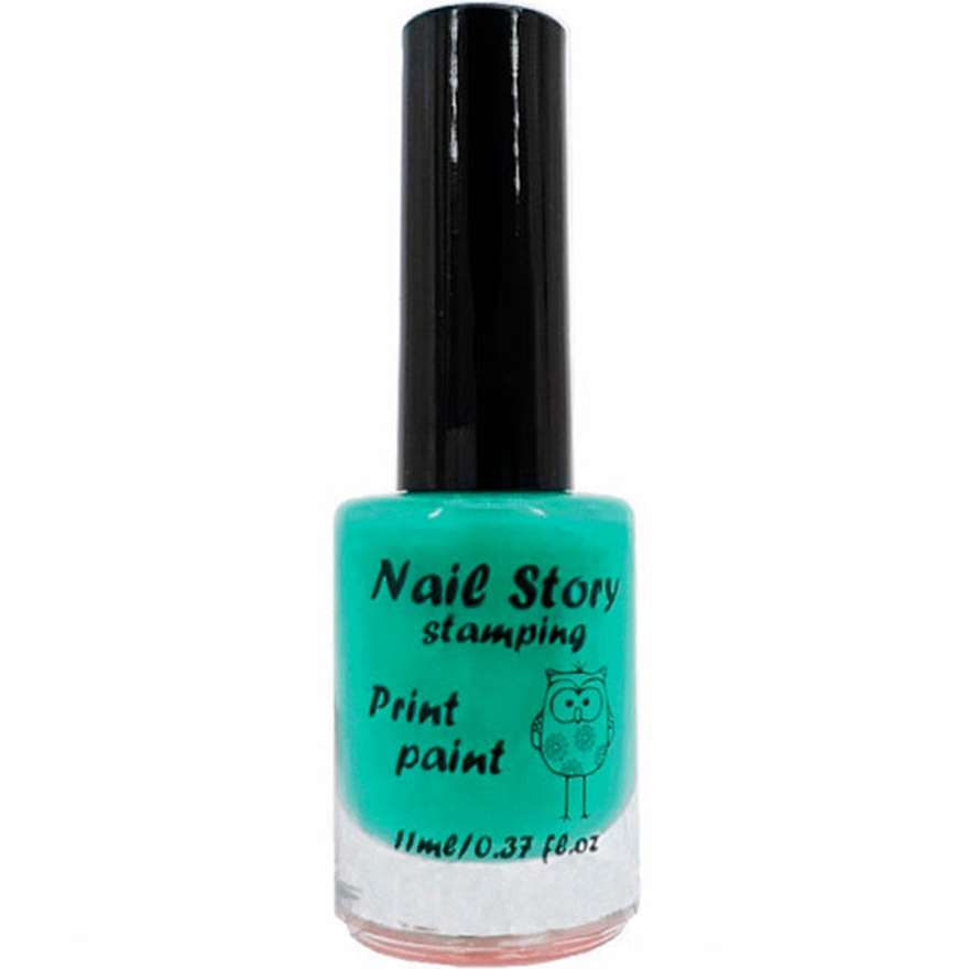 Nail Story stamping polish No. 10 (mint), 11 ml Nail Story stamping polish No. 10 (mint), 11 ml