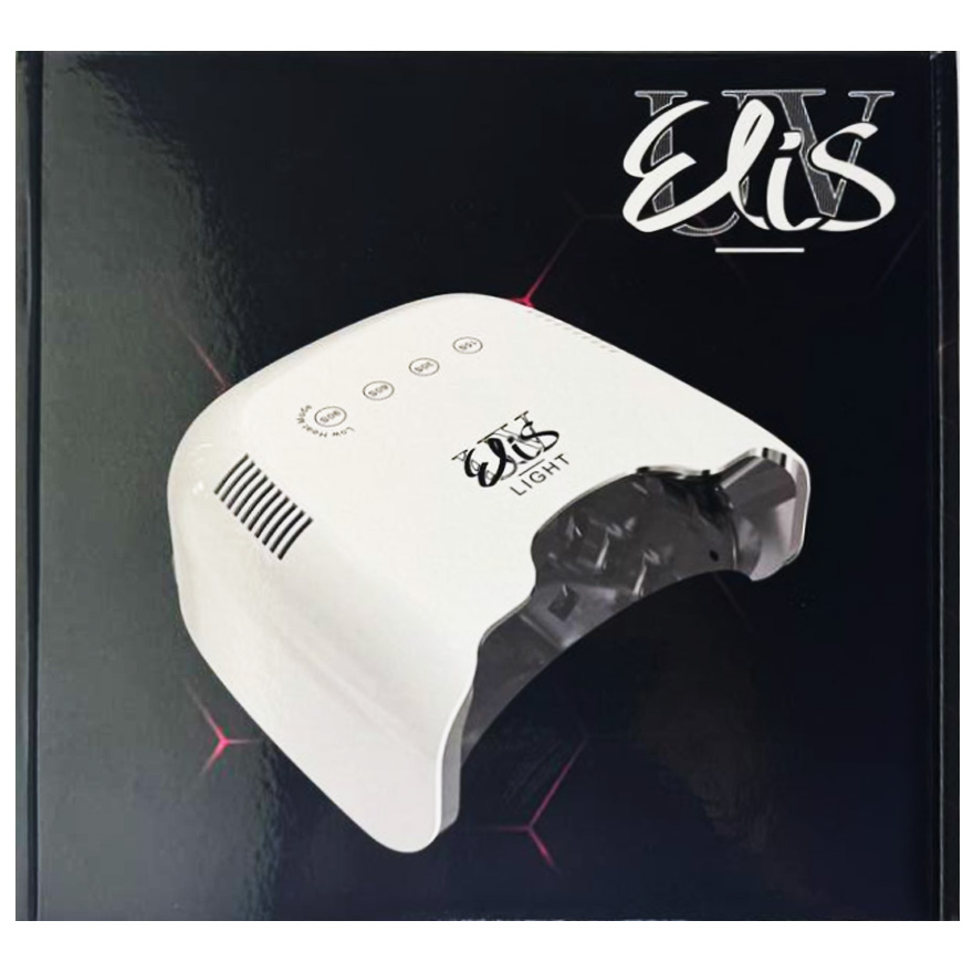 Elis UV Професійна дзеркальна LED+UV лампа для манікюру та нарощування нігтів LIGHT (гарантія 18 місяців)