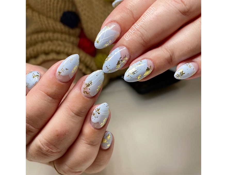 CND Гель-лак для ногтей Shellac Creekside (нежно-голубой, эмаль), 7,3 мл