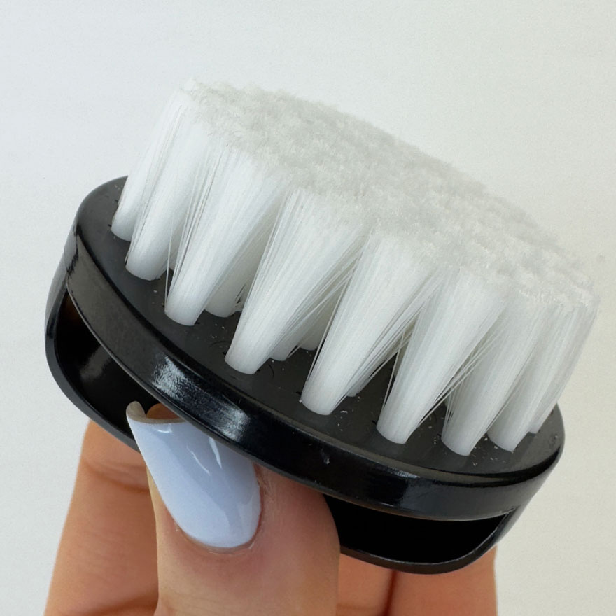 Molekula Round dust brush, black