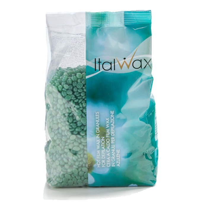 ITALWAX Hot wax granules Azulene, 500 ml