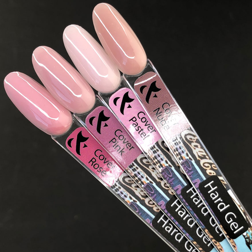 F.O.X Nail Gel Hard gel Cover Pastel, 15 ml