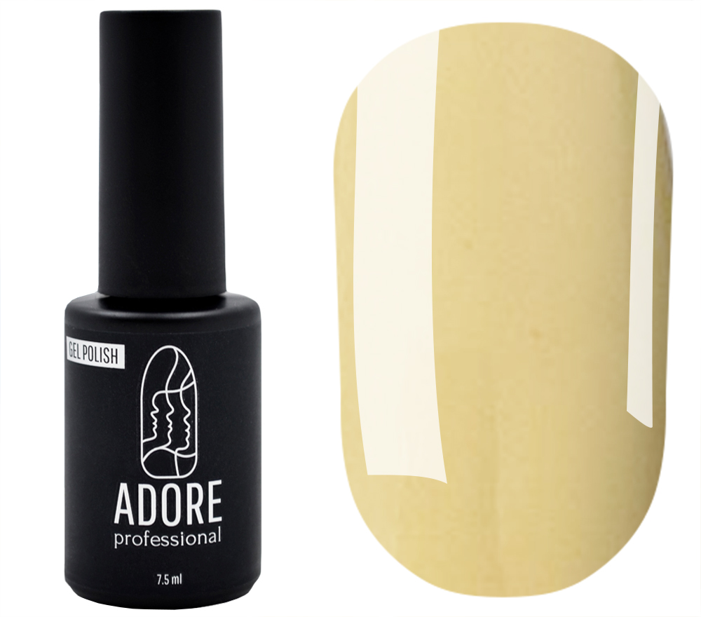 Гель-лак ADORE Professional №466 (вершково-карамельний, емаль), 7,5 мл Гель-лак ADORE Professional №466 (вершково-карамельний, емаль), 7,5 мл