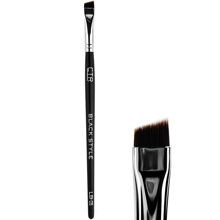 CTR Wide beveled brush for coloring eyebrows LB-05