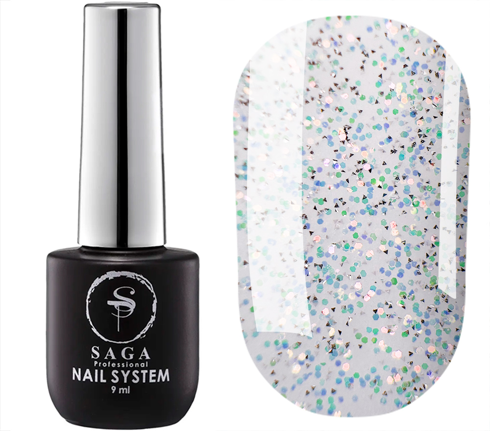 SAGA professional Top without a sticky layer CRUSH 08, 9 ml SAGA professional Top without a sticky layer CRUSH 08, 9 ml