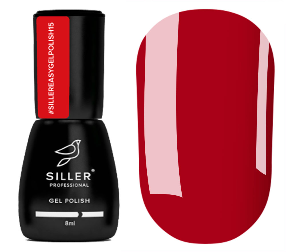 Siller One-step gel polish for nails One-step gel polish EASY No. 15, 8 ml
