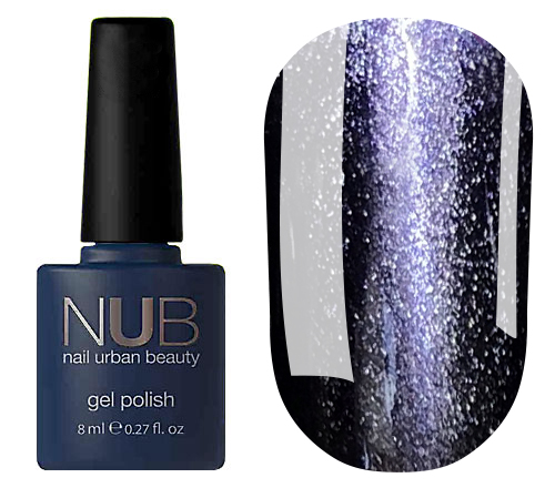 Гель-лак NUB Mystery 9D №2 Ocean (темно-синій, магнітний), 8 мл
