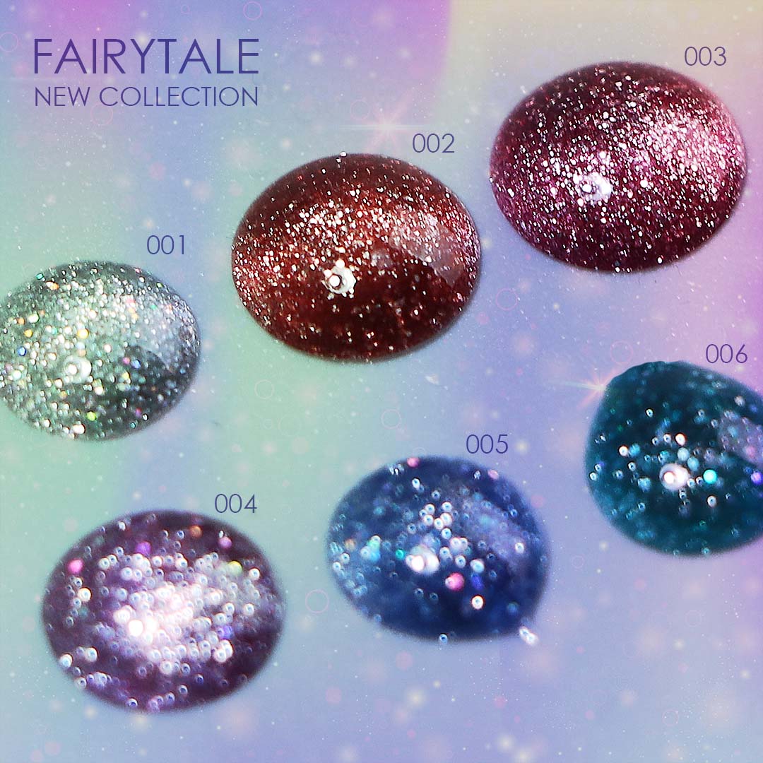 Гель-лак Komilfo Fairytale Cat Eye 005 (нежно-голубой, магнитный, светоотражающий), 8 мл