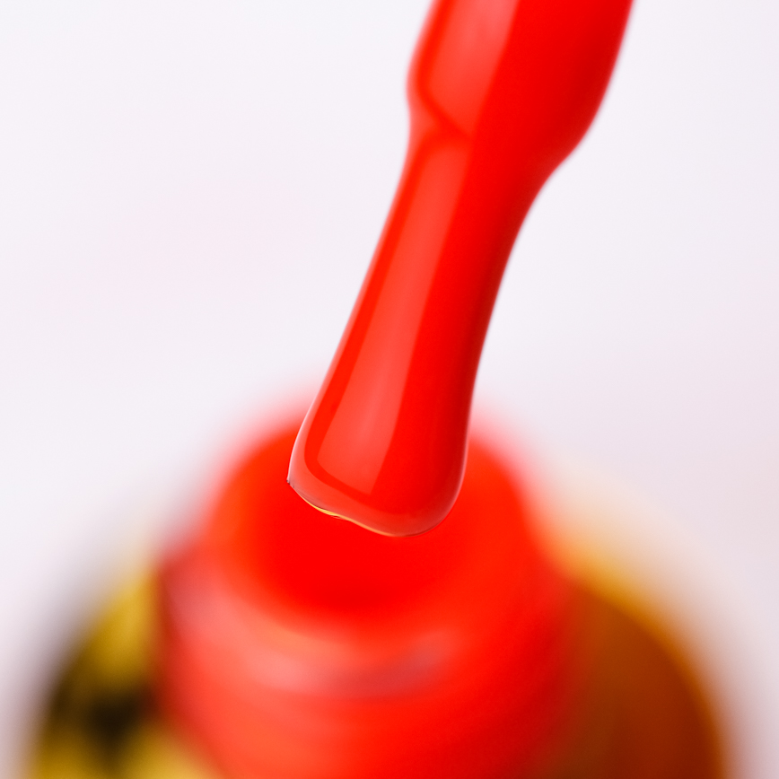 FOX Spectrum gel varnish No. 036 (red-orange, neon), 7 ml