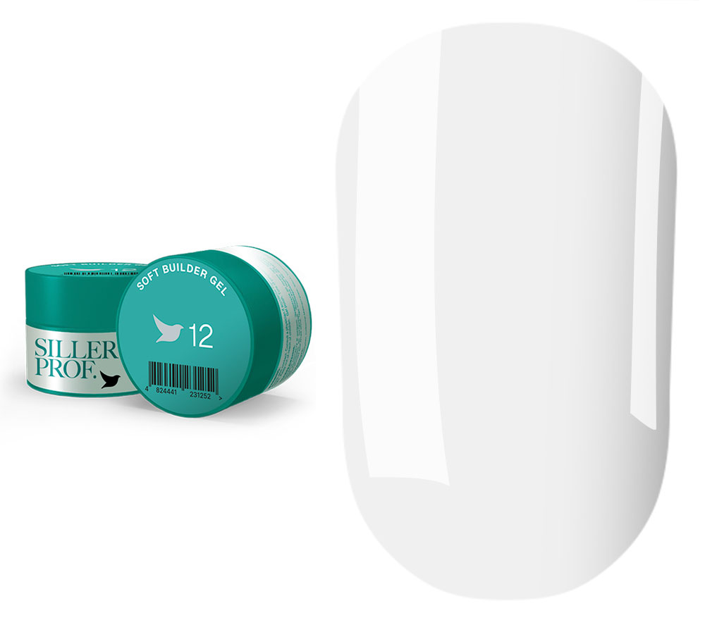 Siller гель для ногтей Soft Builder Gel №0012, 15 мл