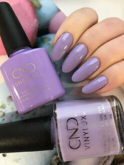 Varnish CND Vinylux Weekly Polish - Gummi (276) (creamy lilac, enamel), 15 ml