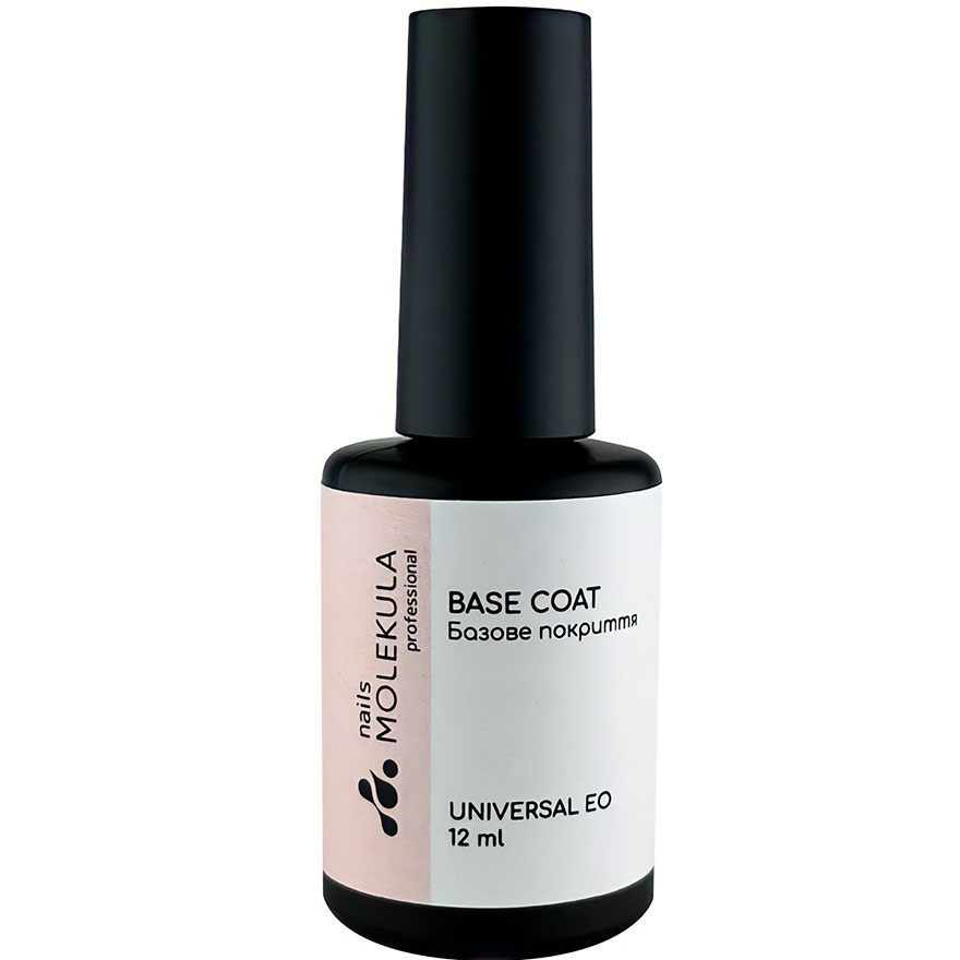 Molekula База для ногтей Universal EO Base Coat, 12 мл Molekula База для ногтей Universal EO Base Coat, 12 мл
