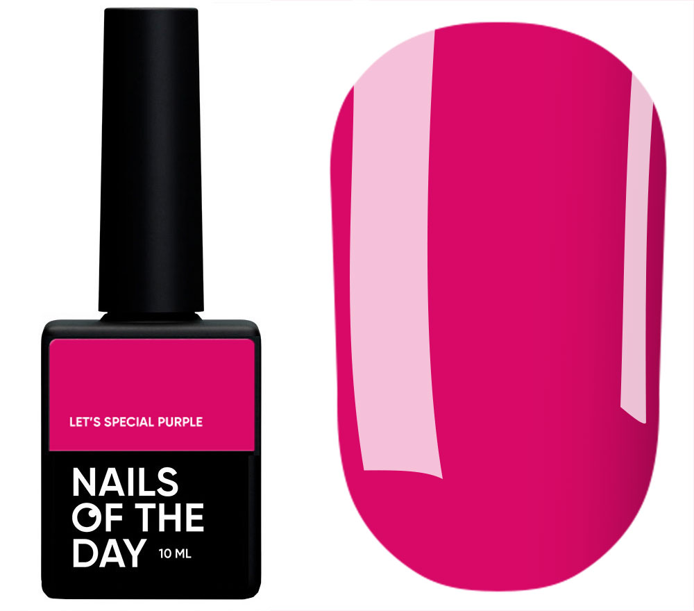 Nails Of The Day Гель-лак Let’s special Purple, 10 мл Nails Of The Day Гель-лак Let’s special Purple, 10 мл
