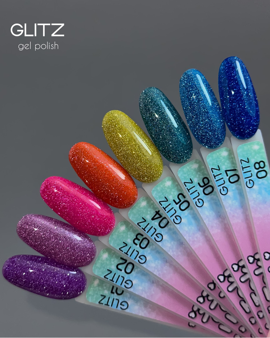 Toki Toki Gel nail polish Glitz GZ07, 5 ml