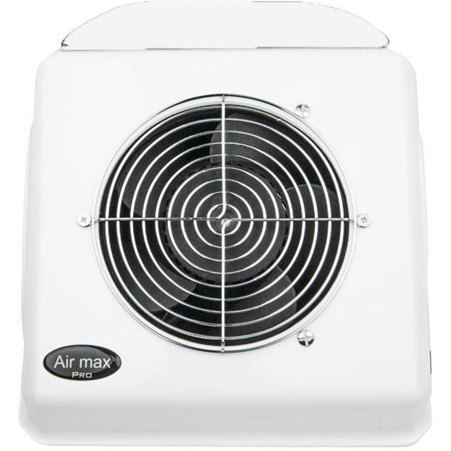 AIR MAX N4 PRO Manicure hood with power regulator, white with white pillow