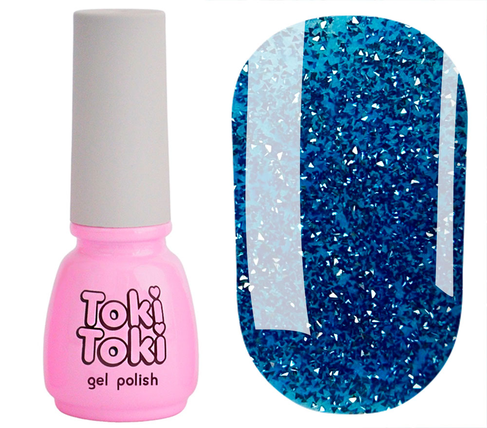 Toki Toki Gel nail polish Glitz GZ07, 5 ml