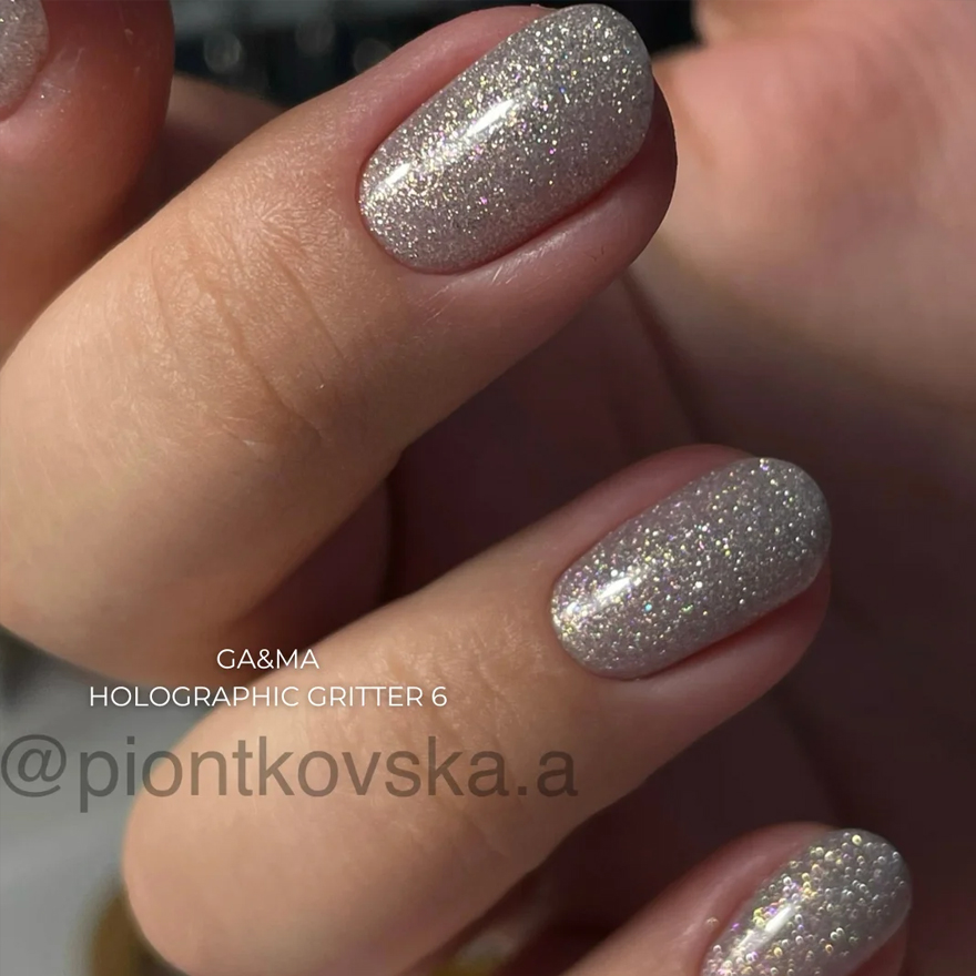 GA&MA Гель-лак Holographic glitter 006, 10 мл