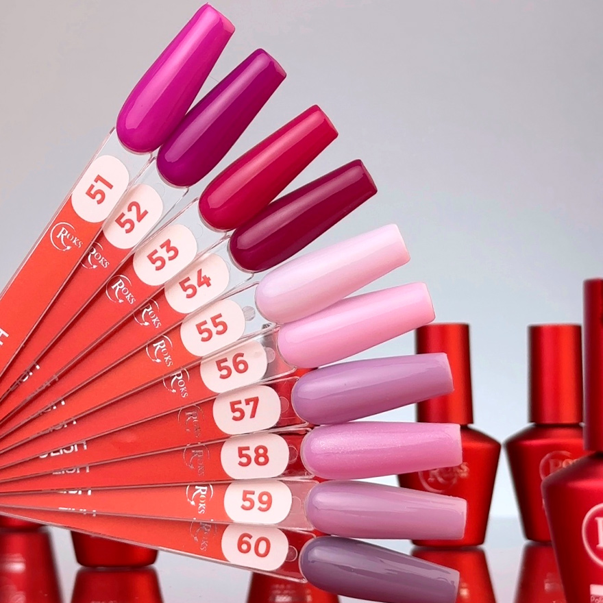 Roks Gel nail polish 57, 6 ml