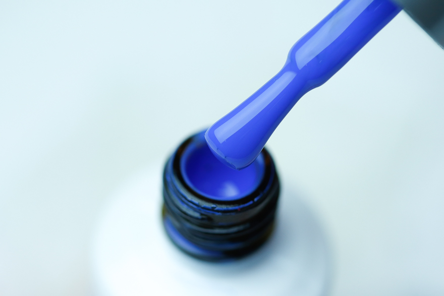Gel varnish Atica Sky Line GPM143 (denim blue, enamel), 7.5 ml