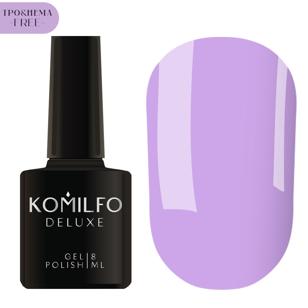 Gel varnish Komilfo DeLuxe Termo C003 (light brown, when heated - bright light green), 8 ml