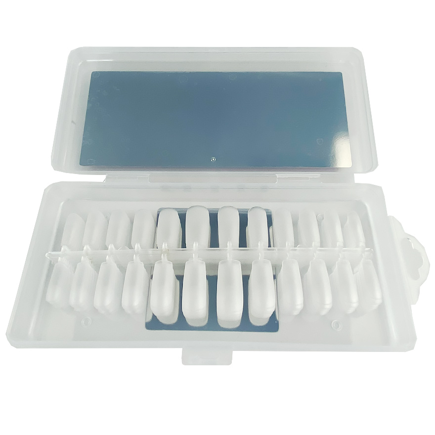DNKa Gel tips for extensions Professional Nail Gel Tips Square, 240 pcs