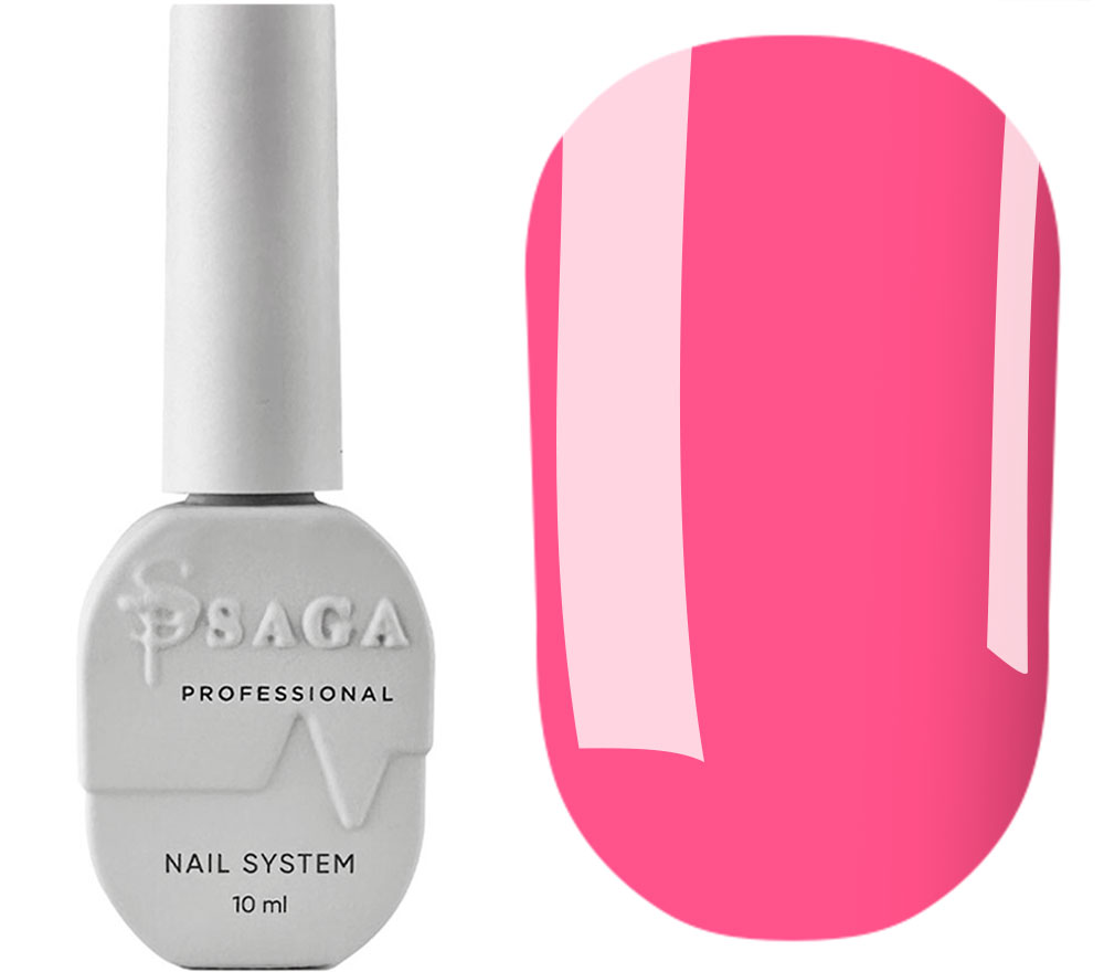 SAGA professional Gel Polish Marmalade 1 (green-yellow with flakes), 9 ml