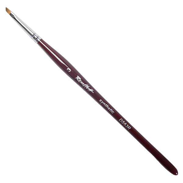 Rubleff brush for gel and Chinese painting DS63R synthetic №3