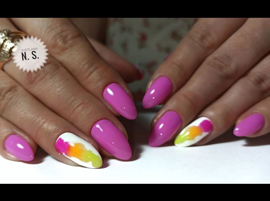 MOON FULL color Gel polish No. 118 gel-varnish (neon pink, enamel), 8 ml
