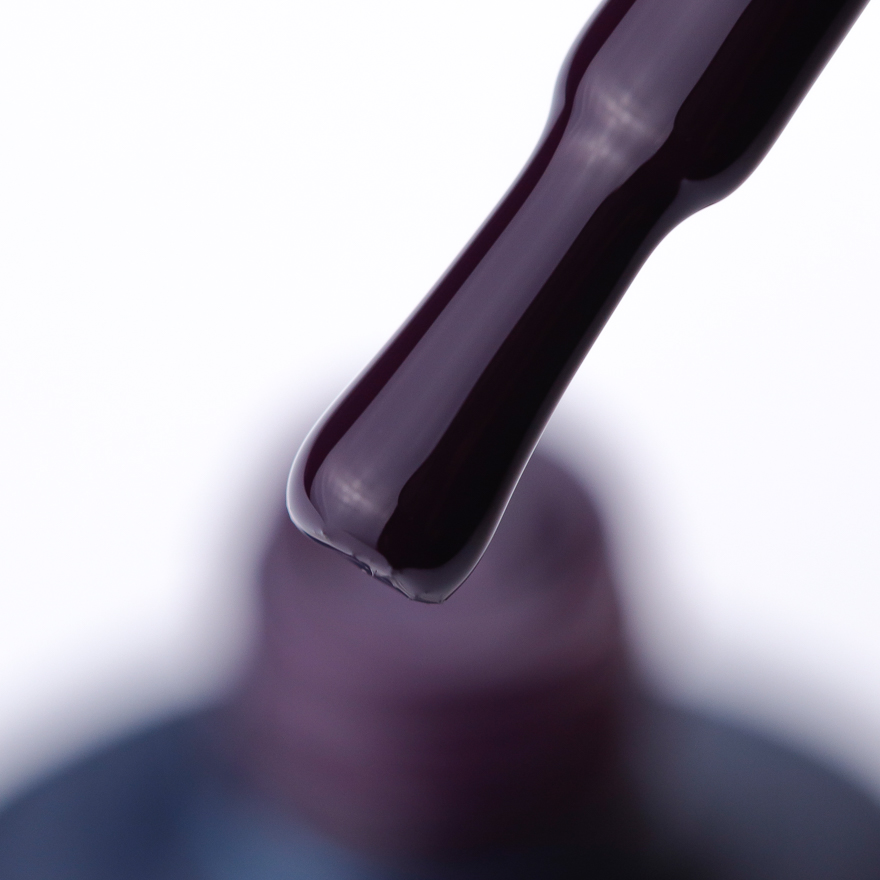 NUB 038 Blueberry Pie gel varnish (dark eggplant, enamel), 8 ml