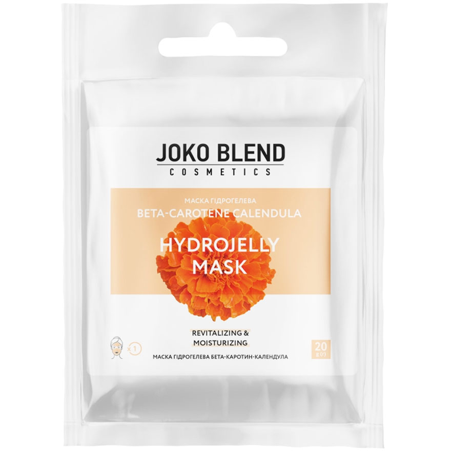 JOKO BLEND Beta-Carotene Calendula hydrogel mask, 20 g