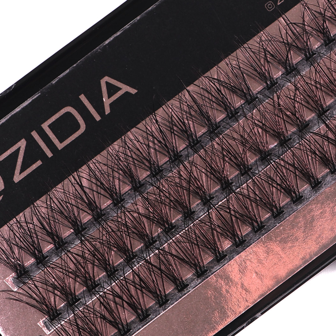 Zidia Cluster lashes Flame Series C 0,10 (3 ленты, размер 14 mm)