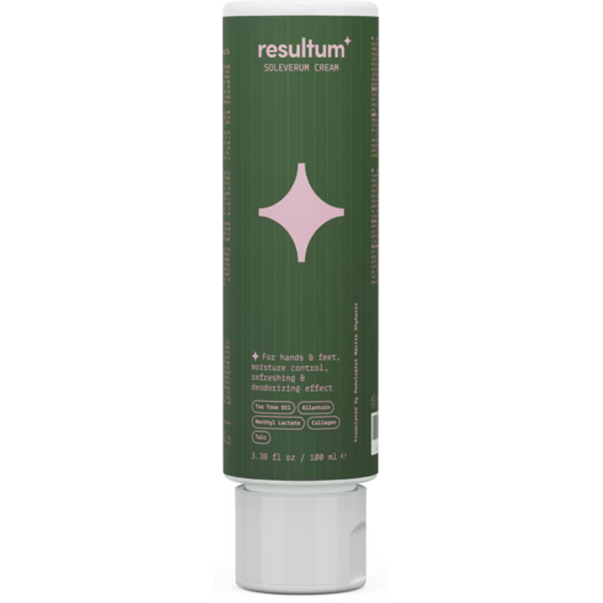 Resultum крем-тальк для рук та стоп Soleverum Cream, 100 мл