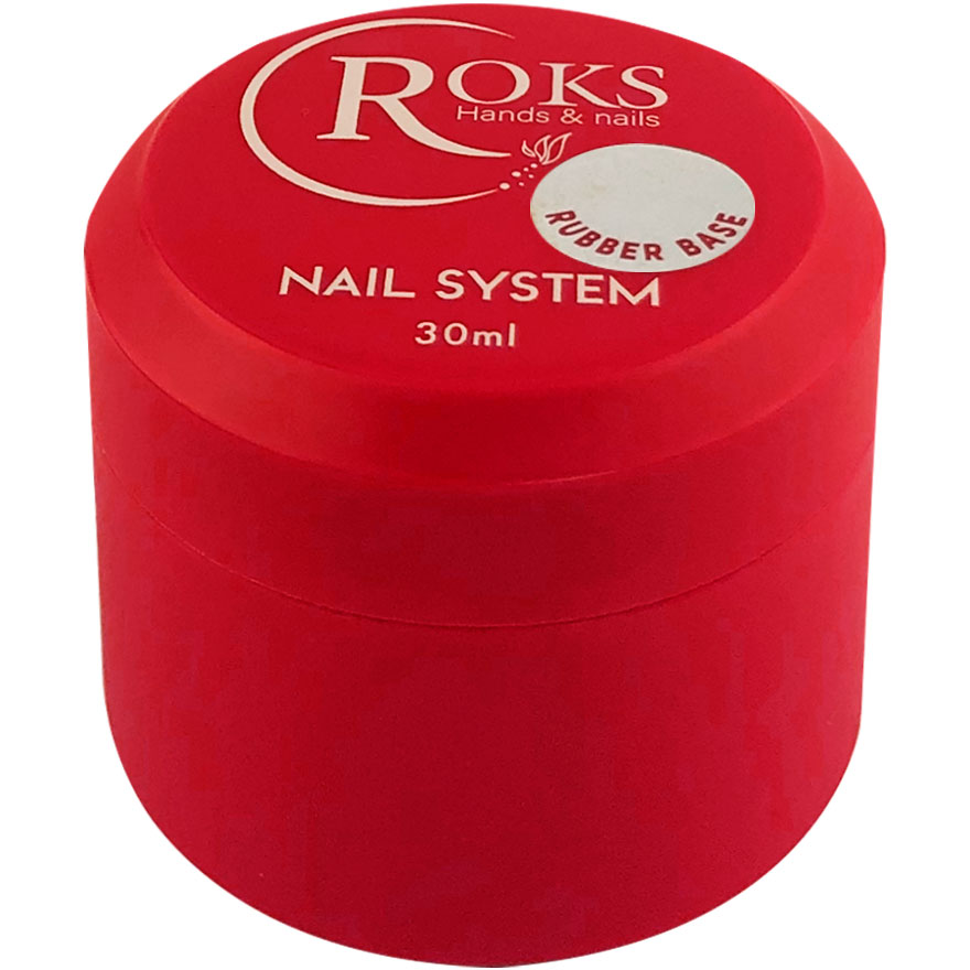 Roks Nail Base Rubber, 30 ml