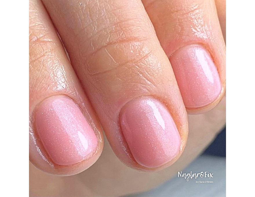 CND Shellac Grapefruit Sparkle Gel Polish, 7.3 ml