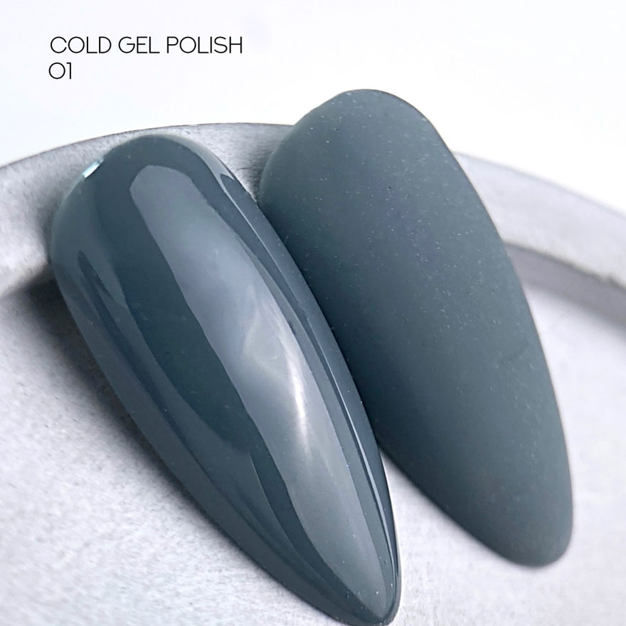 Siller Gel polish Cold No. 01, 8 ml