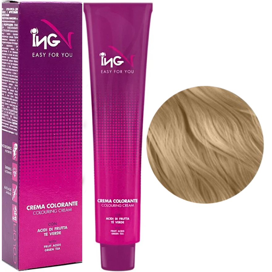 ING PROFESSIONAL Professional cream-paint 10.13 ultra light blond ash-beige, 100 ml